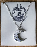 Moontide handpainted necklace