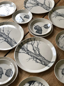 Birch Tree Plate Set