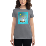 Sailor bunny women's short sleeve t-shirt